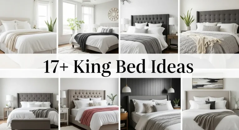 17+ King Bed Ideas to Transform Your Master Bedroom