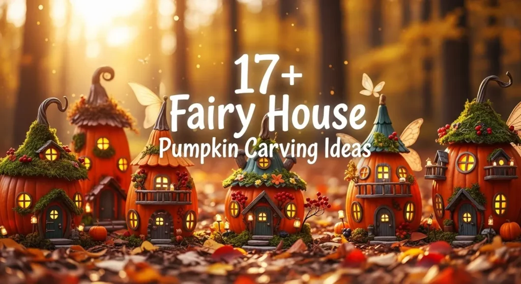 17+ Magical Fairy House Pumpkin Carving Ideas to Enchant Your Halloween