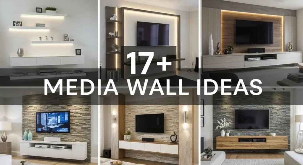 17+ Media Wall Ideas That Transform Your Entertainment Space