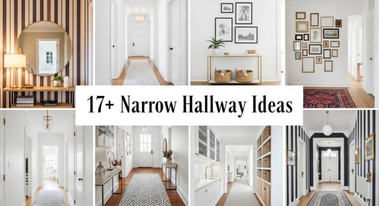 17+ Narrow Hallway Ideas to Make Your Space Feel Bigger and Brighter