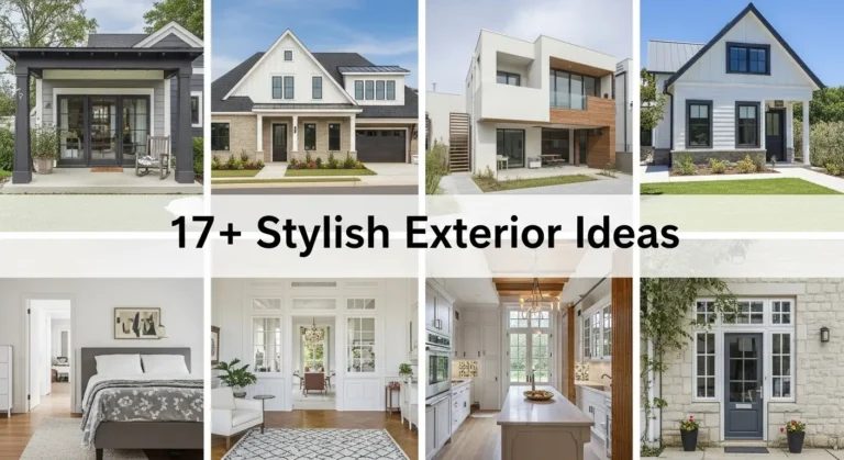 17+ Stylish Exterior Ideas to Transform Your Home's Curb Appeal