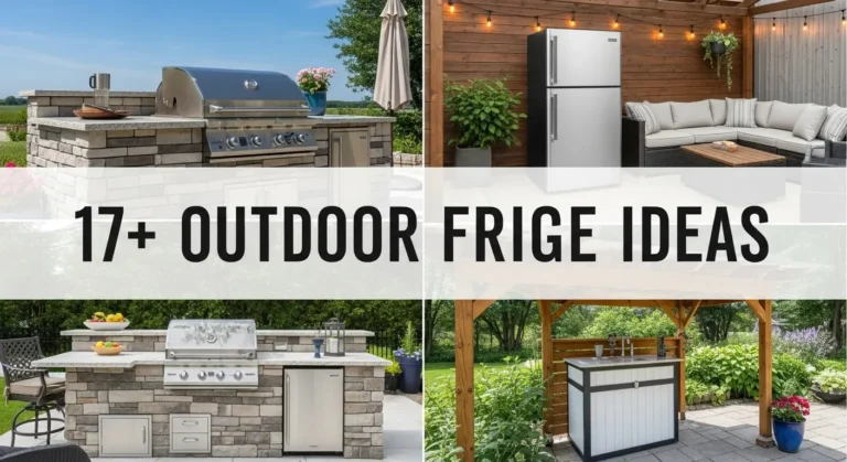 17+ Ultimate Outdoor Fridge Ideas for Perfect Backyard Entertaining