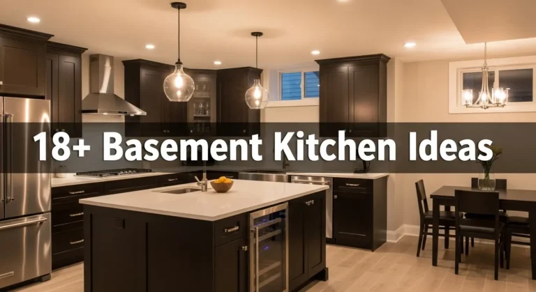 18+ Basement Kitchen Ideas to Transform Your Underground Space