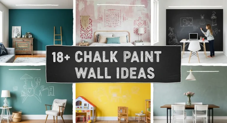 18+ Chalk Paint Wall Ideas That Create Stunning Accent Features
