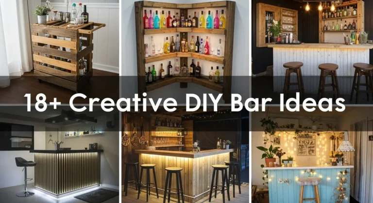 18+ Creative DIY Bar Ideas to Transform Your Home into the Ultimate Entertainment Space