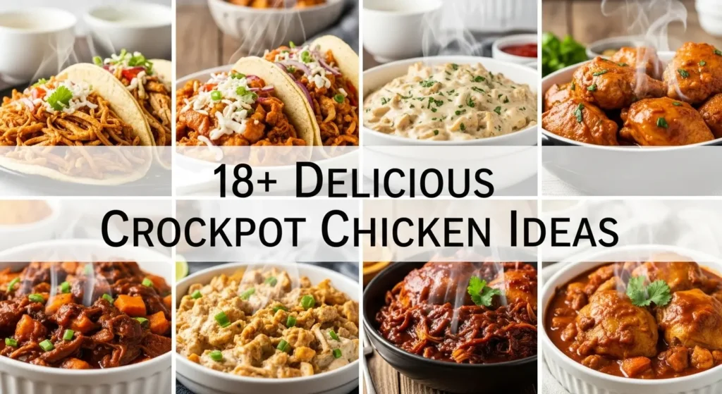 18+ Delicious Crockpot Chicken Ideas for Effortless Meals