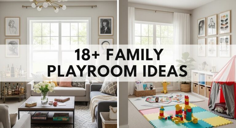 18+ Family Playroom Ideas That Keep Everyone Happy and Entertained