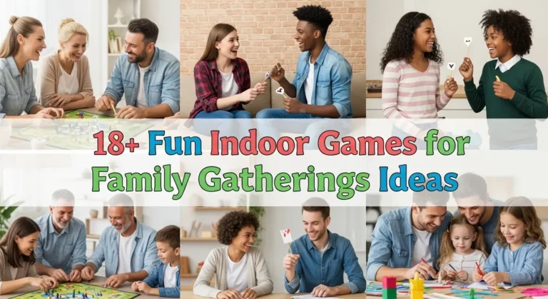 18+ Fun Indoor Games for Family Gathering Ideas Build Stronger Bonds