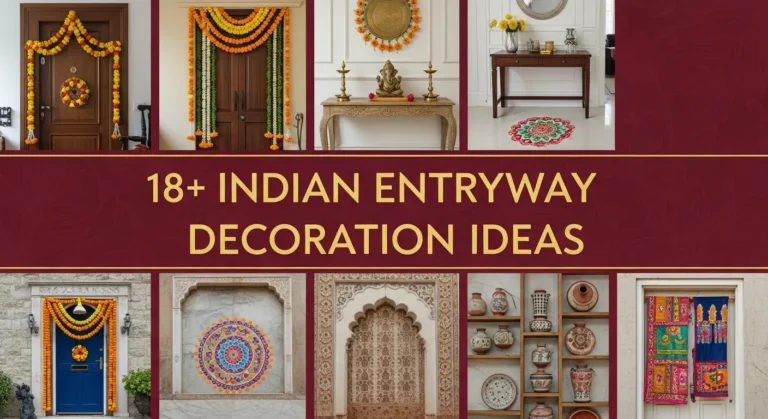 18+ Indian Entryway Decoration Ideas to Welcome Guests in Style