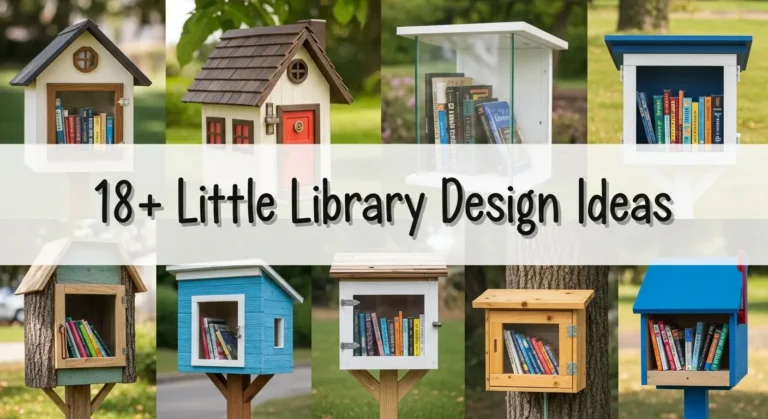 18+ Little Library Design Ideas That Will Make Your Community Fall in Love with Reading
