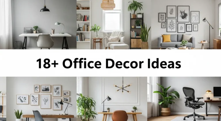 18+ Office Decor Ideas to Transform Your Workspace into a Productivity Haven