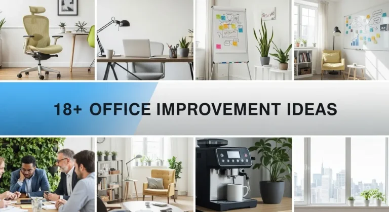 18+ Office Improvement Ideas for Better Work Environment