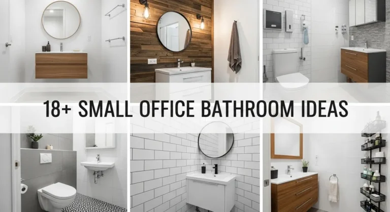 18+ Small Office Bathroom Ideas for Modern Workspaces