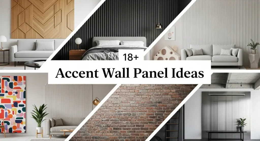 18+ Stunning Accent Wall Panel Ideas to Transform Any Room
