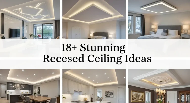 18+ Stunning Recessed Ceiling Ideas Creative Ways to Modernize Your Home