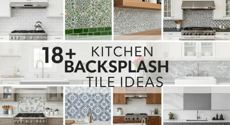 18+ Timeless Kitchen Backsplash Tile Ideas That Never Go Out of Style