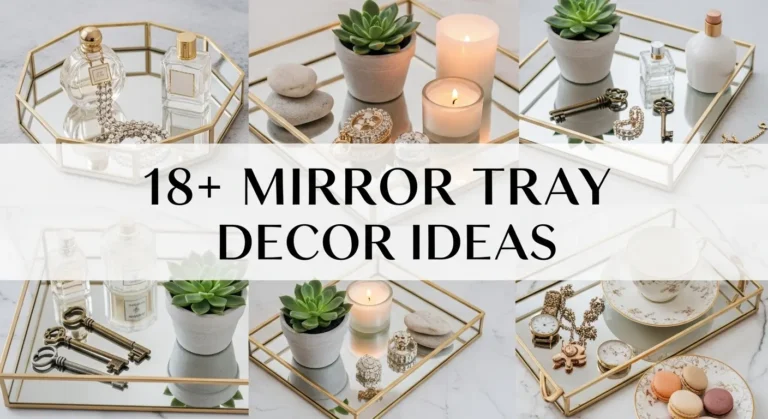 18+ Tray Decor Ideas to Add Glamour to Your Space