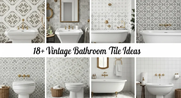 18+ Vintage Bathroom Tile Ideas That Add Timeless Elegance for Every Style