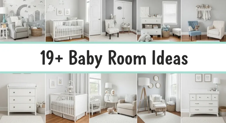 19+ Adorable Baby Room Ideas to Create the Perfect Nursery