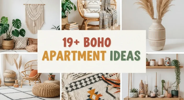 19+ Boho Apartment Ideas That Maximize Style and Function