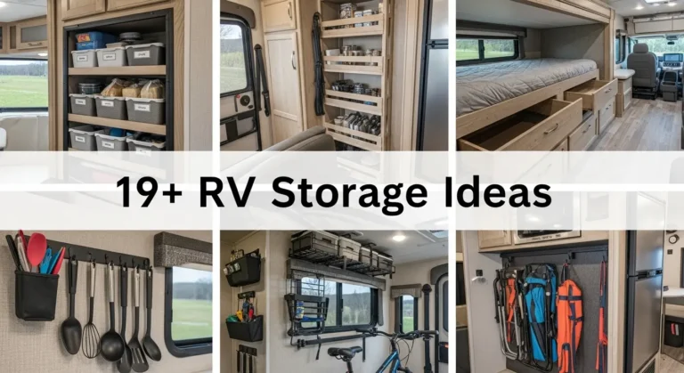 19+ Compact RV Storage Ideas for Tiny Campers