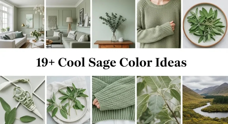 19+ Cool Sage Color Ideas to Create Your Dream Aesthetic