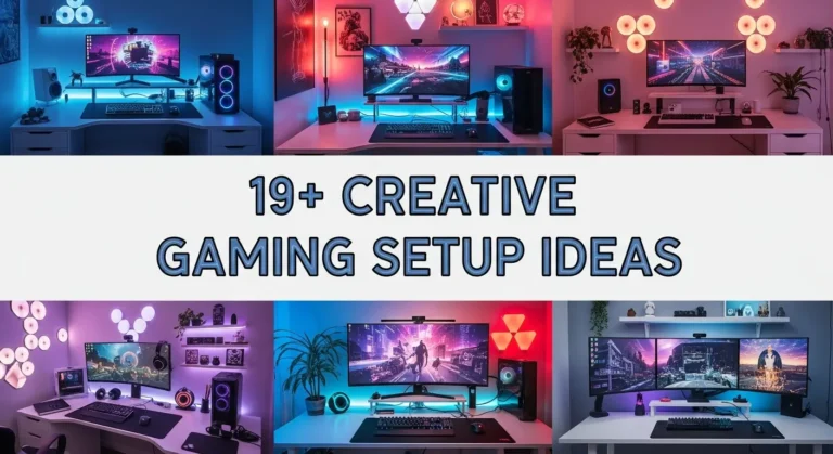 19+ Creative Gaming Setup Ideas That Will Blow Your Mind