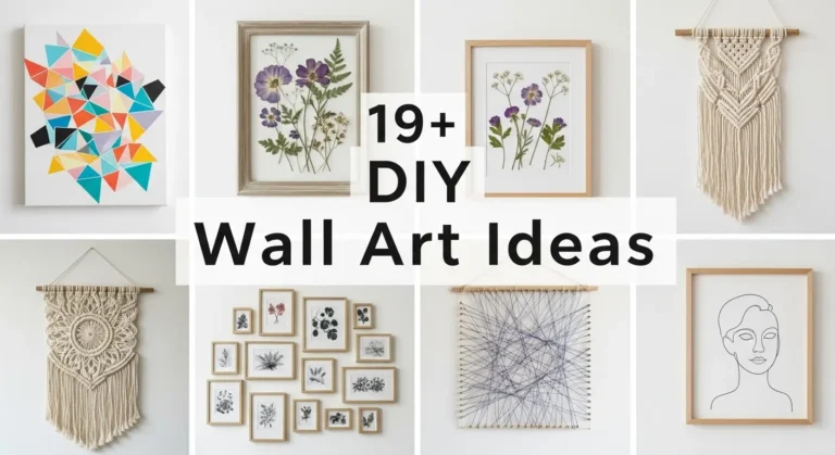 19+ DIY Wall Art Ideas to Transform Your Home