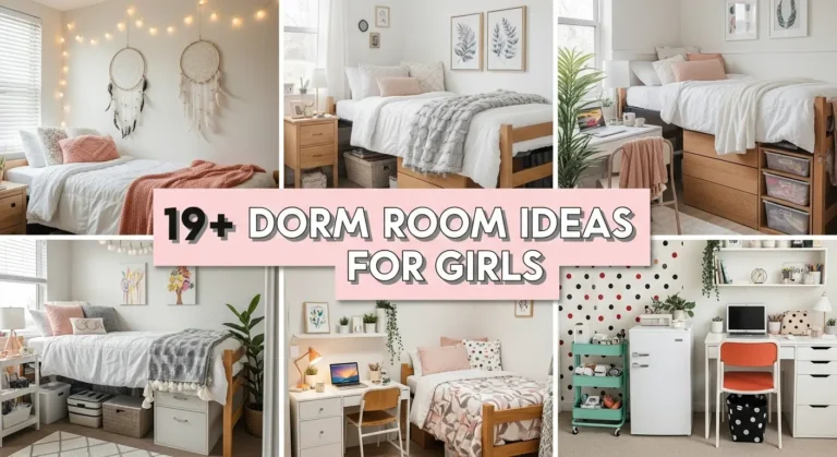 19+ Dorm Room Ideas for Girls Create Your Perfect Study Sanctuary