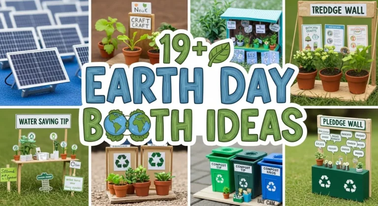 19+ Earth Day Booth Ideas That Inspire Environmental Action and Awareness