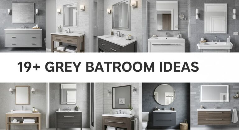 19+ Elegant Grey Bathroom Ideas That Never Go Out of Style