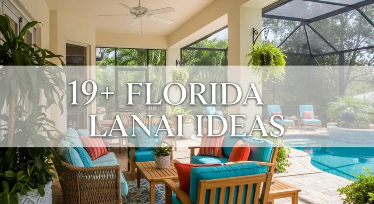 19+ Florida Lanai Ideas to Transform Your Outdoor Living Space