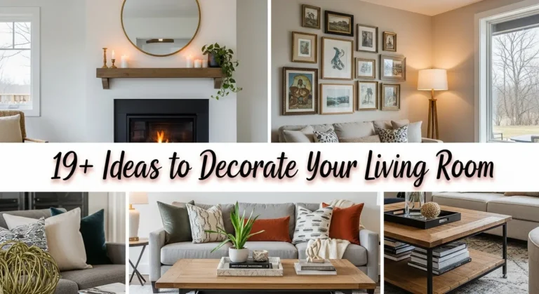 19+ Ideas to Decorate Your Living Room with Classic Appeal