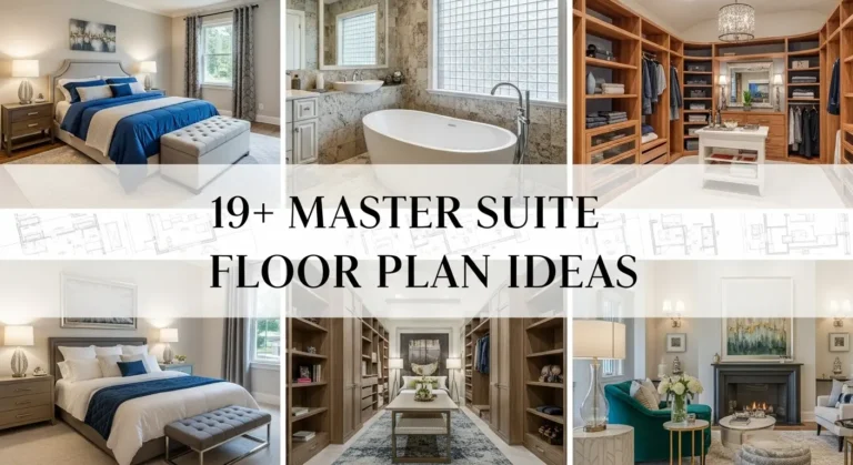 19+ Master Suite Floor Plan Ideas for Modern Homes