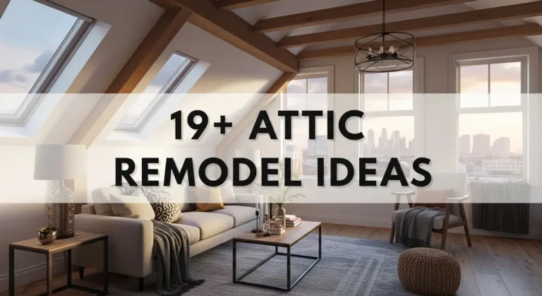 19+ Modern Attic Remodel Ideas From Storage to Stunning Living Spaces