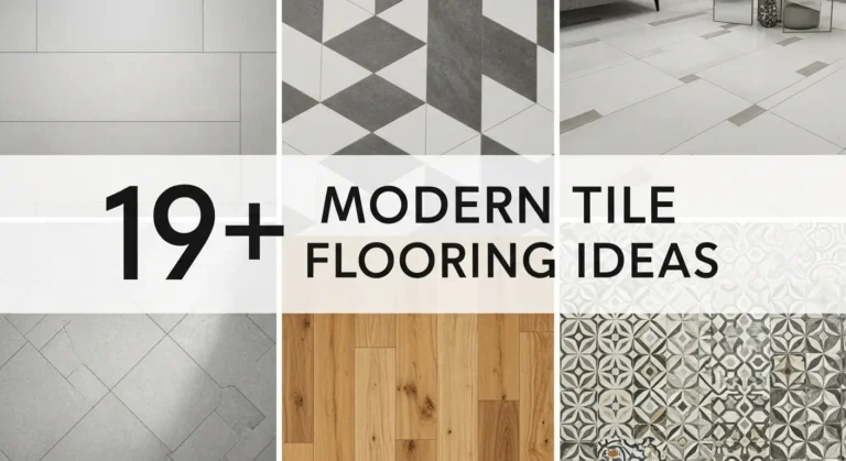 19+ Modern Tile Flooring Ideas That Will Elevate Your Space