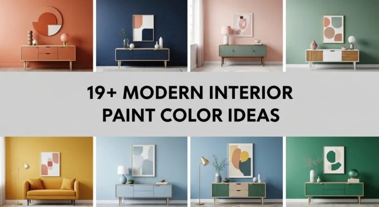 19+ Neutral Modern Interior Paint Color Ideas That Never Go Out of Style