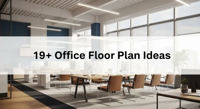 19+ Office Floor Plan Ideas for Small to Large Spaces