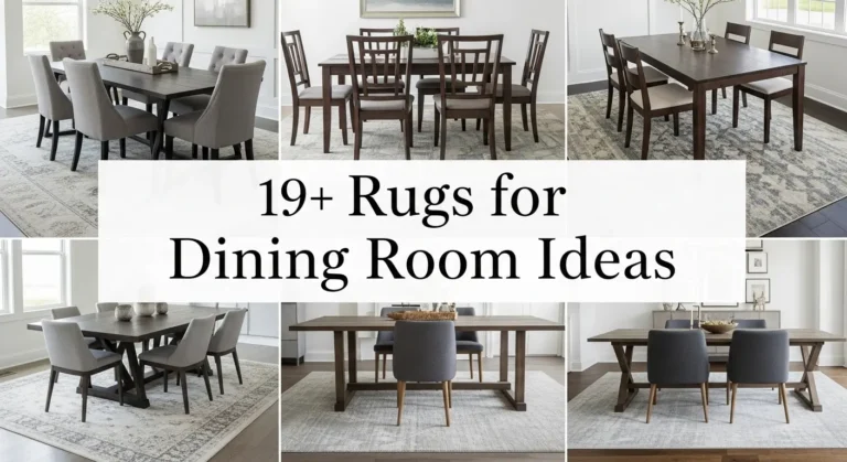 19+ Rugs for Dining Room Ideas From Casual to Formal Elegance