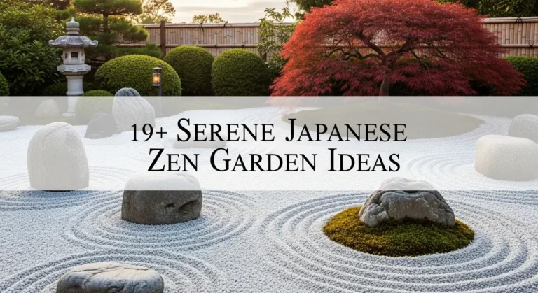 19+ Serene Japanese Zen Garden Ideas to Transform Your Outdoor Space