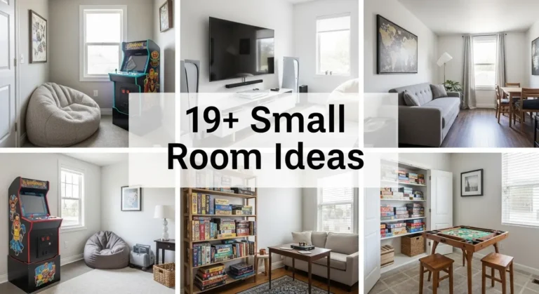19+ Small Game Room Ideas That Maximize Fun in Minimal Space