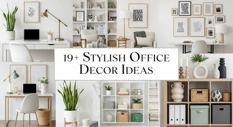 19+ Stylish Office Decor Ideas for Small Spaces That Make a Big Impact