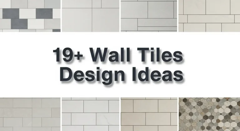 19+ Wall Tiles Design Ideas That Will Make Your Walls the Star of Every Room