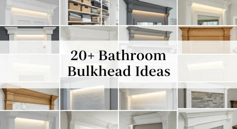 20+ Bathroom Bulkhead Designs That Maximize Space and Style