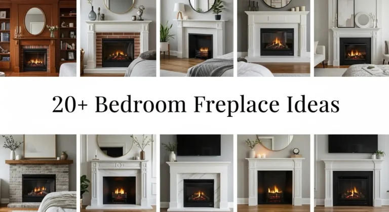 20+ Bedroom Fireplace Ideas to Transform Your Master Suite Into a Cozy Retreat
