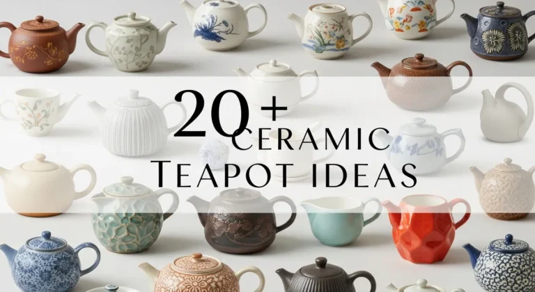 20+ Ceramic Teapot Ideas for Modern and Traditional Homes