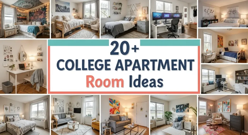 20+ College Apartment Room Ideas for Creating the Ultimate Study Space