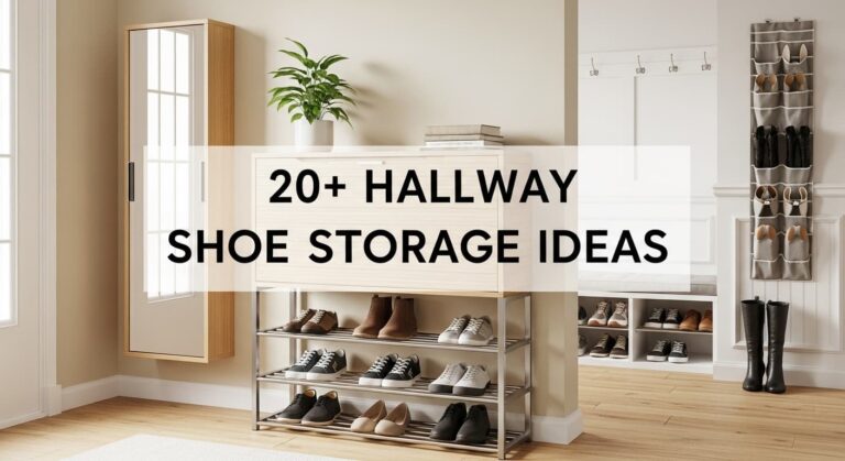 20+ Hallway Shoe Storage Ideas That Will Transform Your Entryway