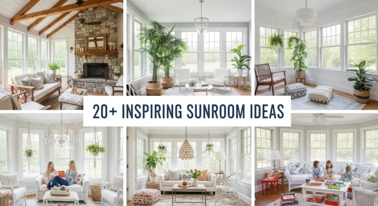 20+ Inspiring Sunroom Ideas to Transform Your Home Into a Bright Oasis