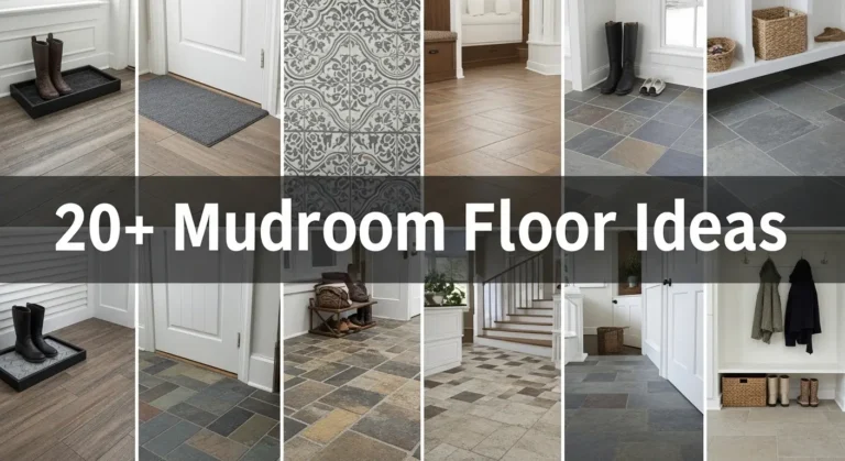 20+ Mudroom Floor Ideas That Handle Heavy Traffic and Look Beautiful